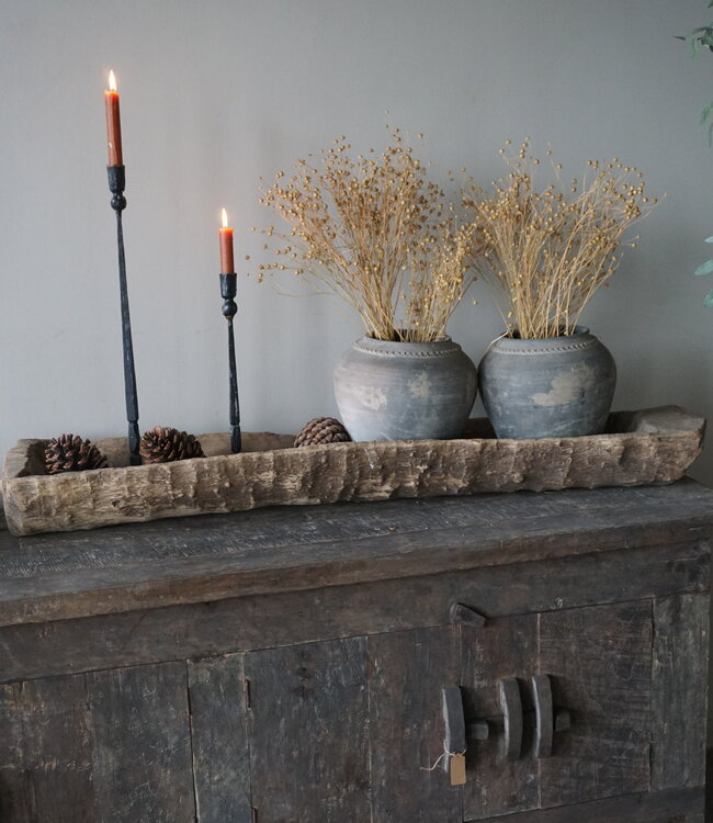 Rene Houtman Houten Trog | H13 x B121 x D24 cm