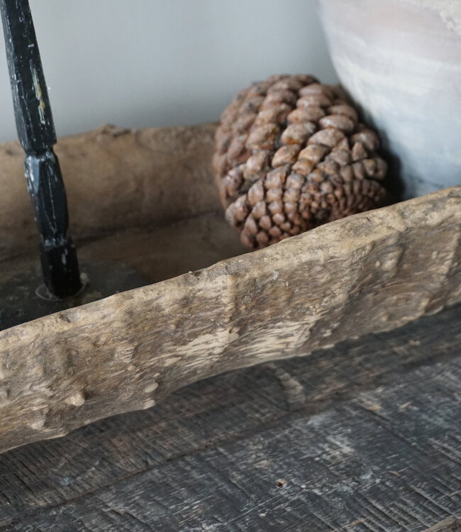 Rene Houtman Houten Trog | H13 x B121 x D24 cm