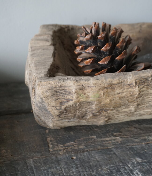 Rene Houtman Houten Trog | H13 x B121 x D24 cm