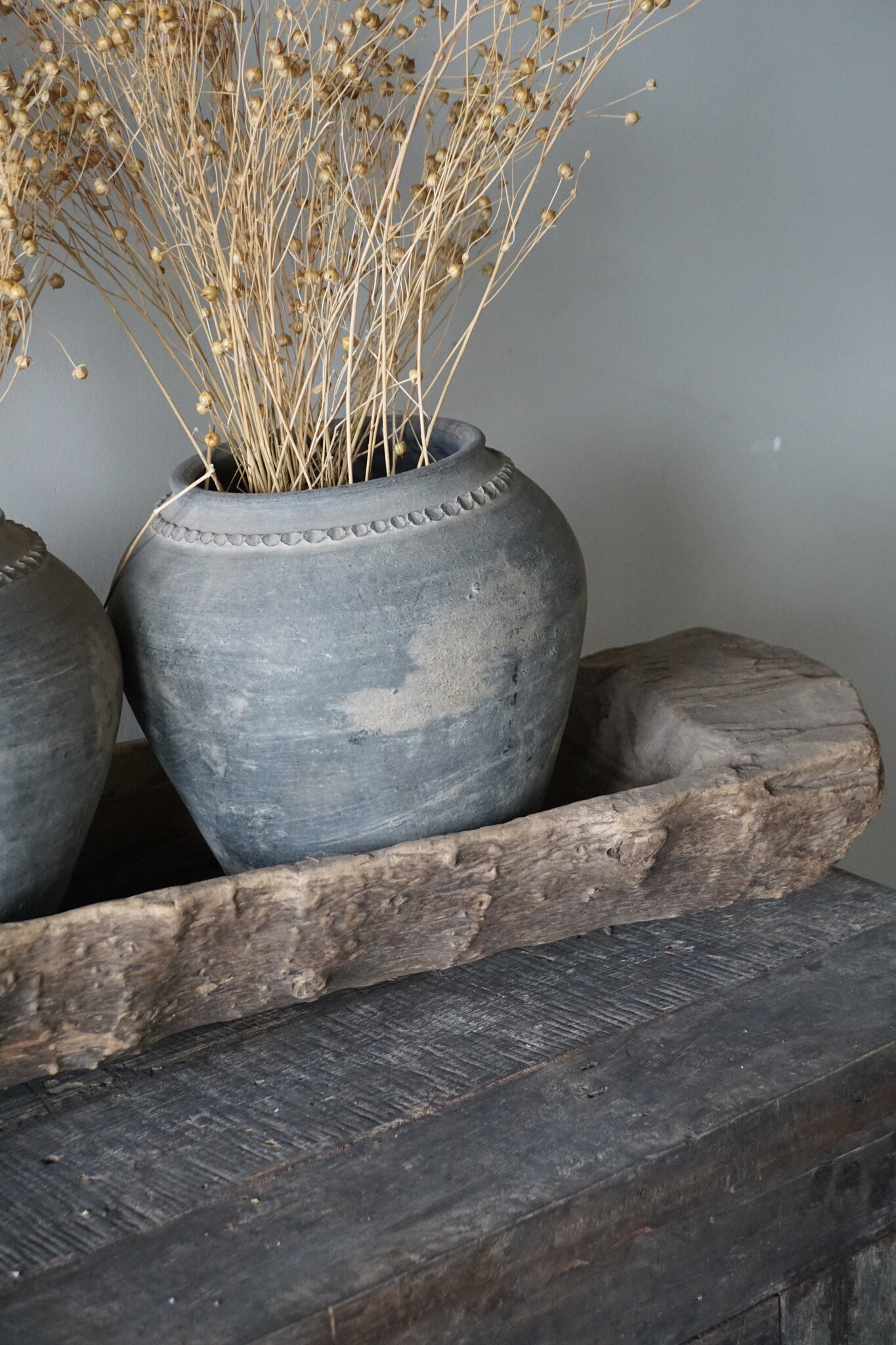 Rene Houtman Houten Trog | H13 x B121 x D24 cm