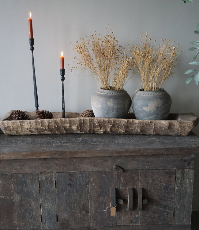 Rene Houtman Houten Trog | H13 x B121 x D24 cm