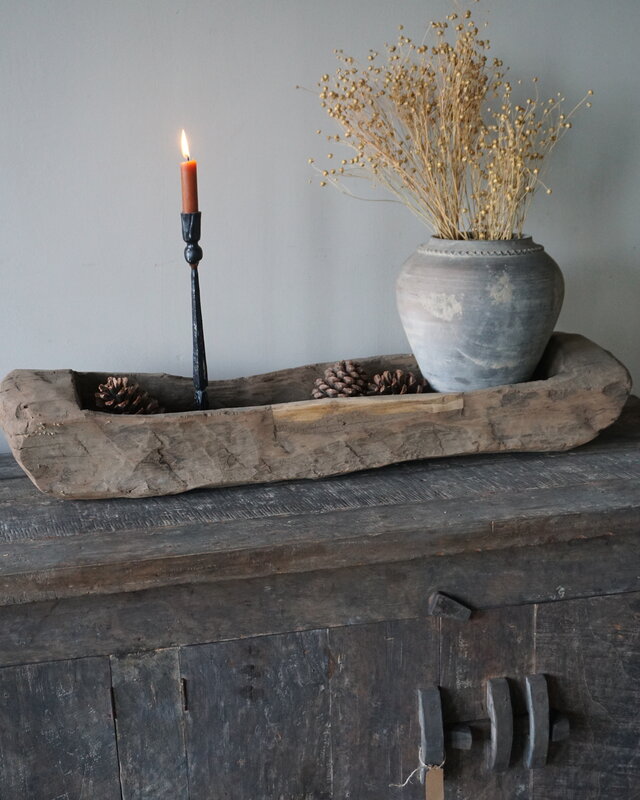 Rene Houtman Houten Trog | H18 x B94 x D21 cm