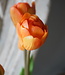 Rene Houtman Real Touch Tulpen | Oranje | 5 Stuks | L44 Cm