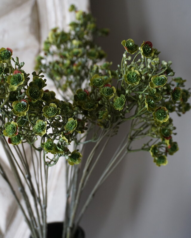 Rene Houtman Zijden Gipskruid | Groen | 4 Stuks | L70 cm