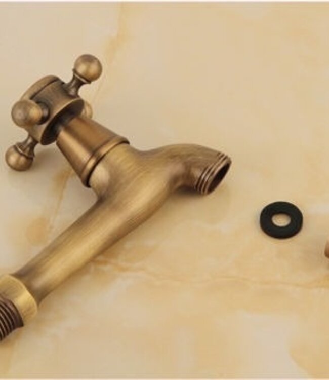 Rene Houtman Muurkraantje Brons Nostalgisch 13,5 cm