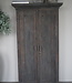 Rene Houtman Kast Hout 2-Deurs | Smal | H170 x B95 x D52 cm