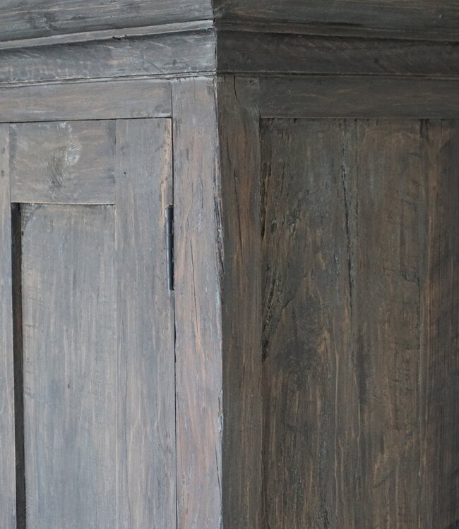 Rene Houtman Kast Hout 2-Deurs | Smal | H170 x B95 x D52 cm