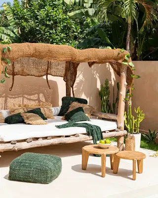Bazar Bizar De Coco Shade Driehoekig- Naturel - 350x350