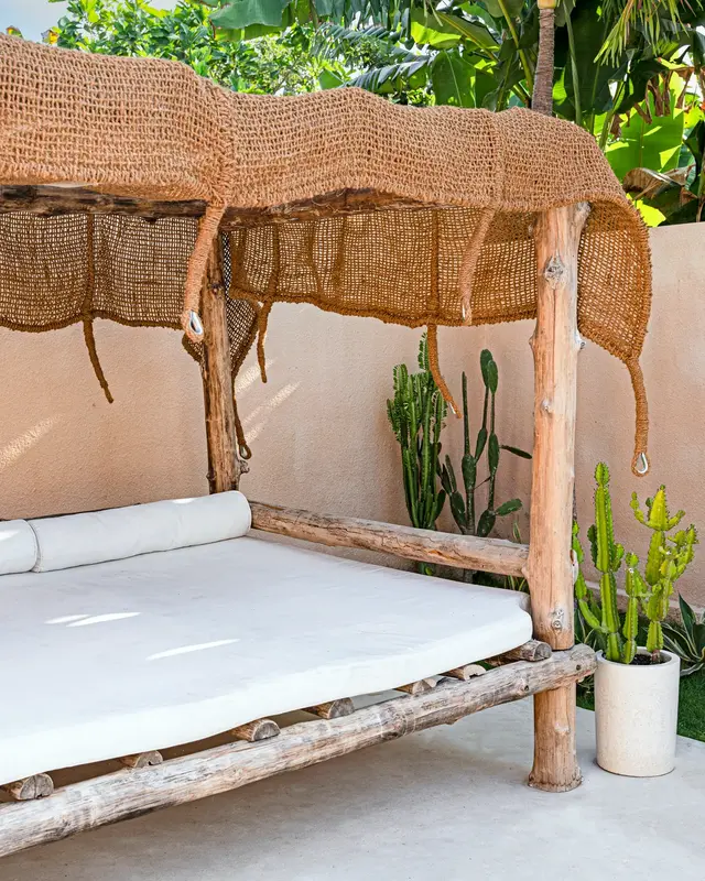 Bazar Bizar De Coco Shade Rechthoekig - Naturel - 500x300