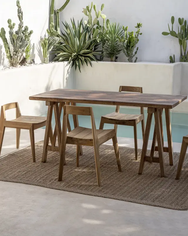 Bazar Bizar De Paxi Stoel - Naturel - Buiten