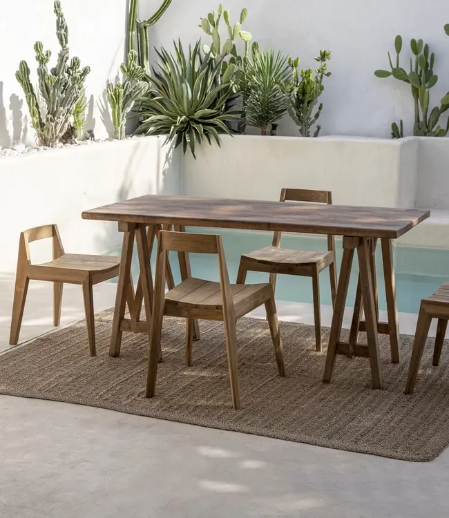 Bazar Bizar De Paxi Stoel - Naturel - Buiten