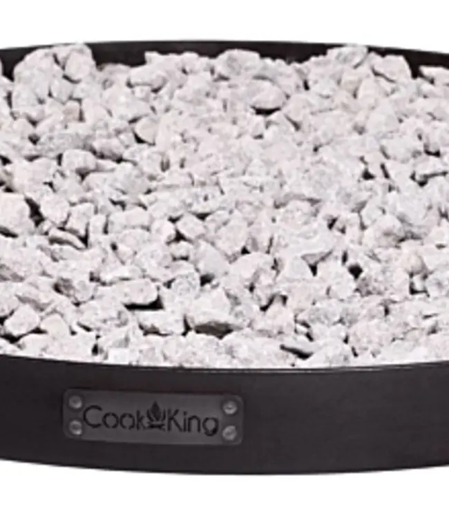 CookKing Round Fire Bowl Base For Decorative Stones 100 cm