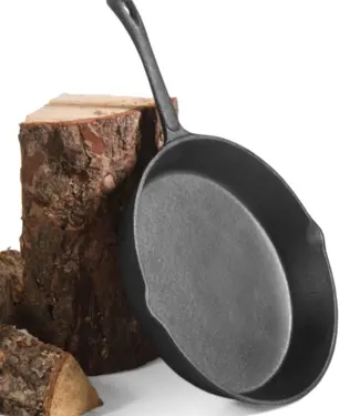 CookKing 30 cm Natural Cast-iron Pan