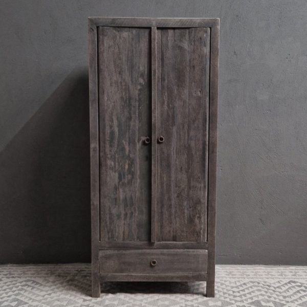 Luksa Home Collection Kast Gooi | Antique Grey | H165 x B75 x D45 Cm