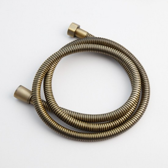 Rene Houtman Thermostatische Badkraan Met Glijstang | Brons