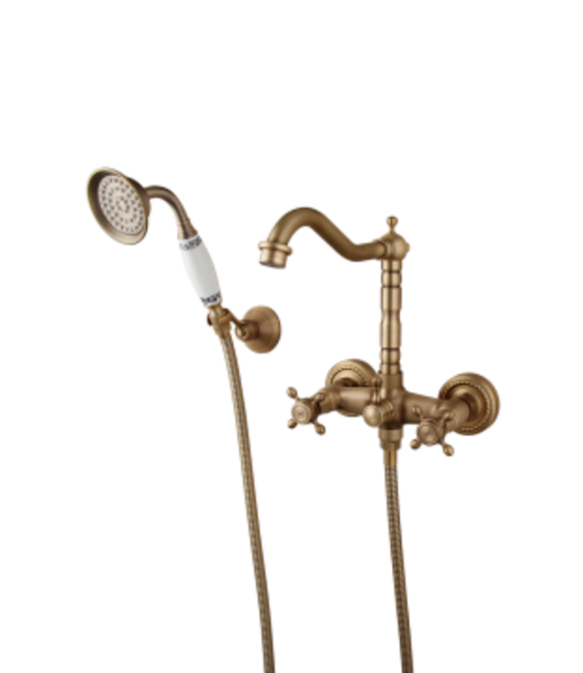 Rene Houtman Nostalgische Badkraan | Brons