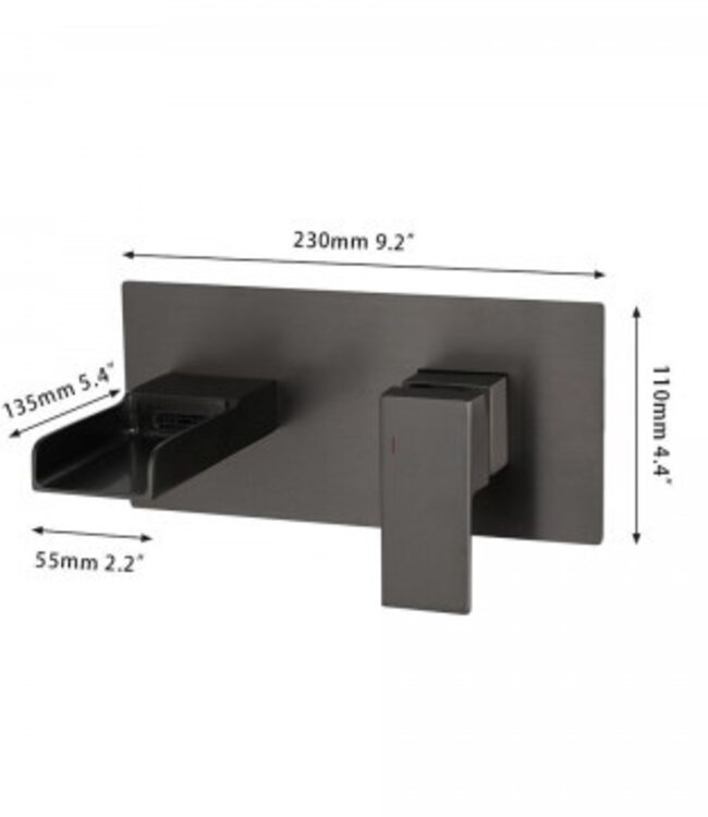 Rene Houtman Inbouw Waterval Mengkraan | Gun Metal