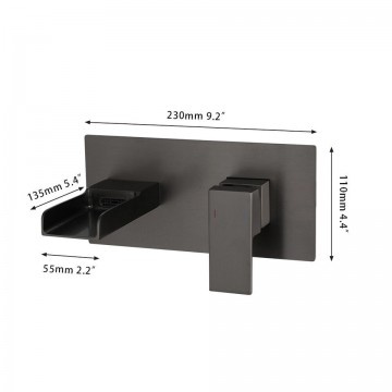 Rene Houtman Inbouw Waterval Mengkraan | Gun Metal