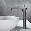 Wastafel Mengkraan | Gun Metal | Hoog Model