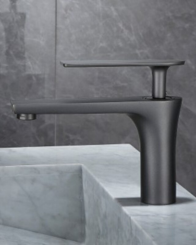 Rene Houtman Wastafel Mengkraan | Gun Metal