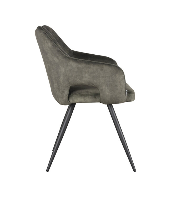 LABEL51 LABEL51 Eetkamerstoel Noud - Hunter - Velours