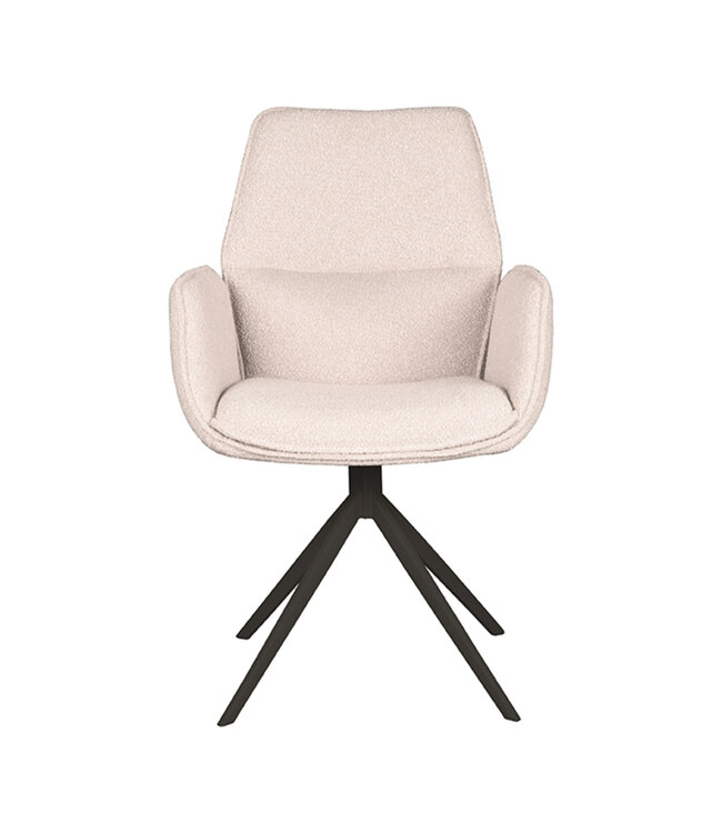 LABEL51 LABEL51 Eetkamerstoel Mellow - Naturel - Boucle