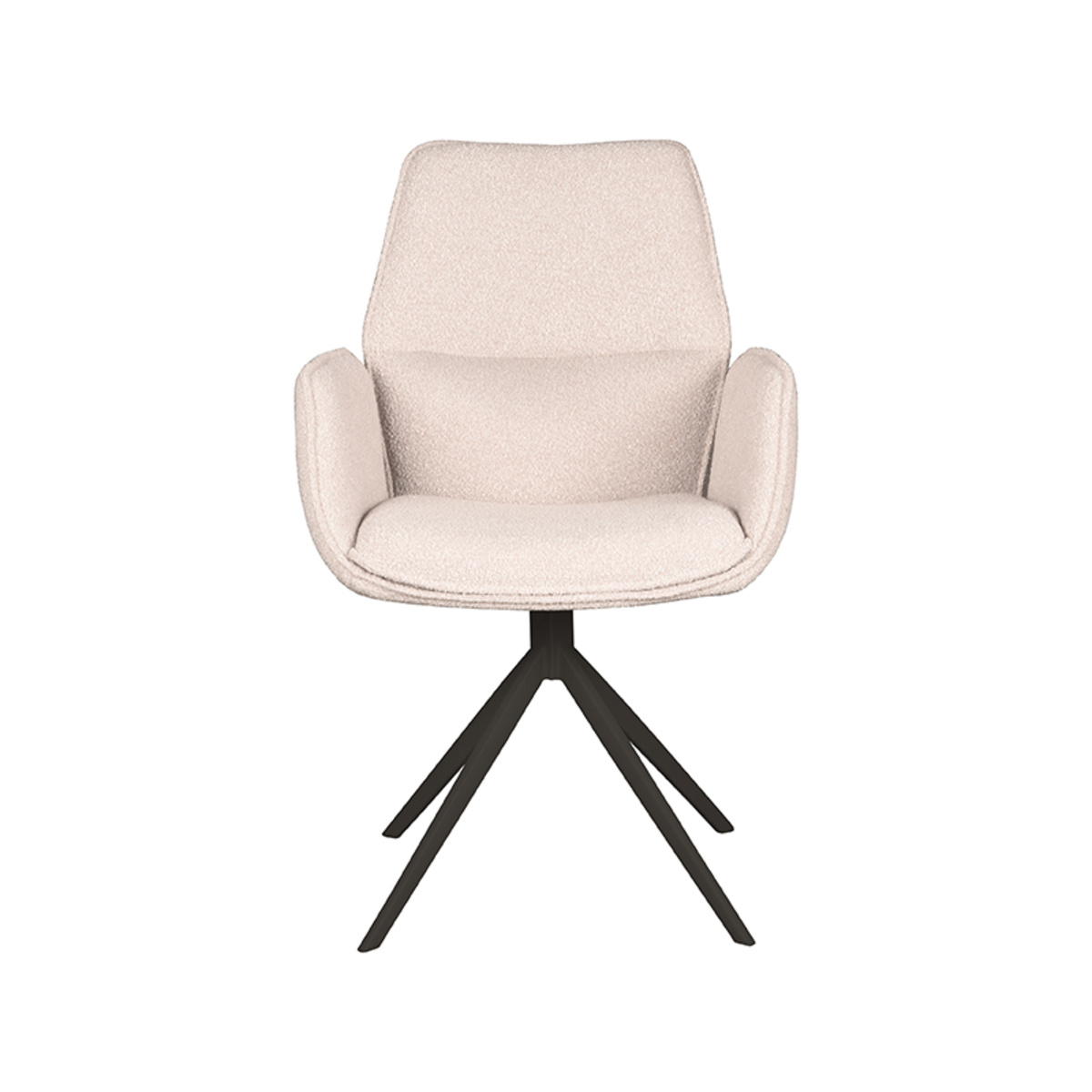 LABEL51 LABEL51 Eetkamerstoel Mellow - Naturel - Boucle
