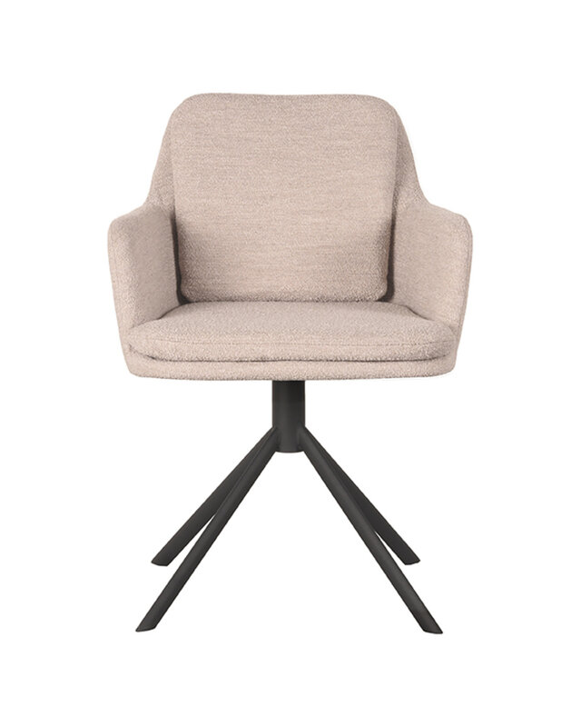 LABEL51 LABEL51 Eetkamerstoel Joy - Naturel - Boucle