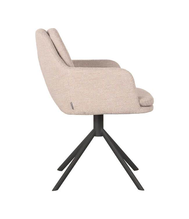 LABEL51 LABEL51 Eetkamerstoel Joy - Naturel - Boucle