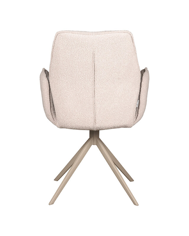 LABEL51 LABEL51 Eetkamerstoel Mellow - Naturel - Boucle
