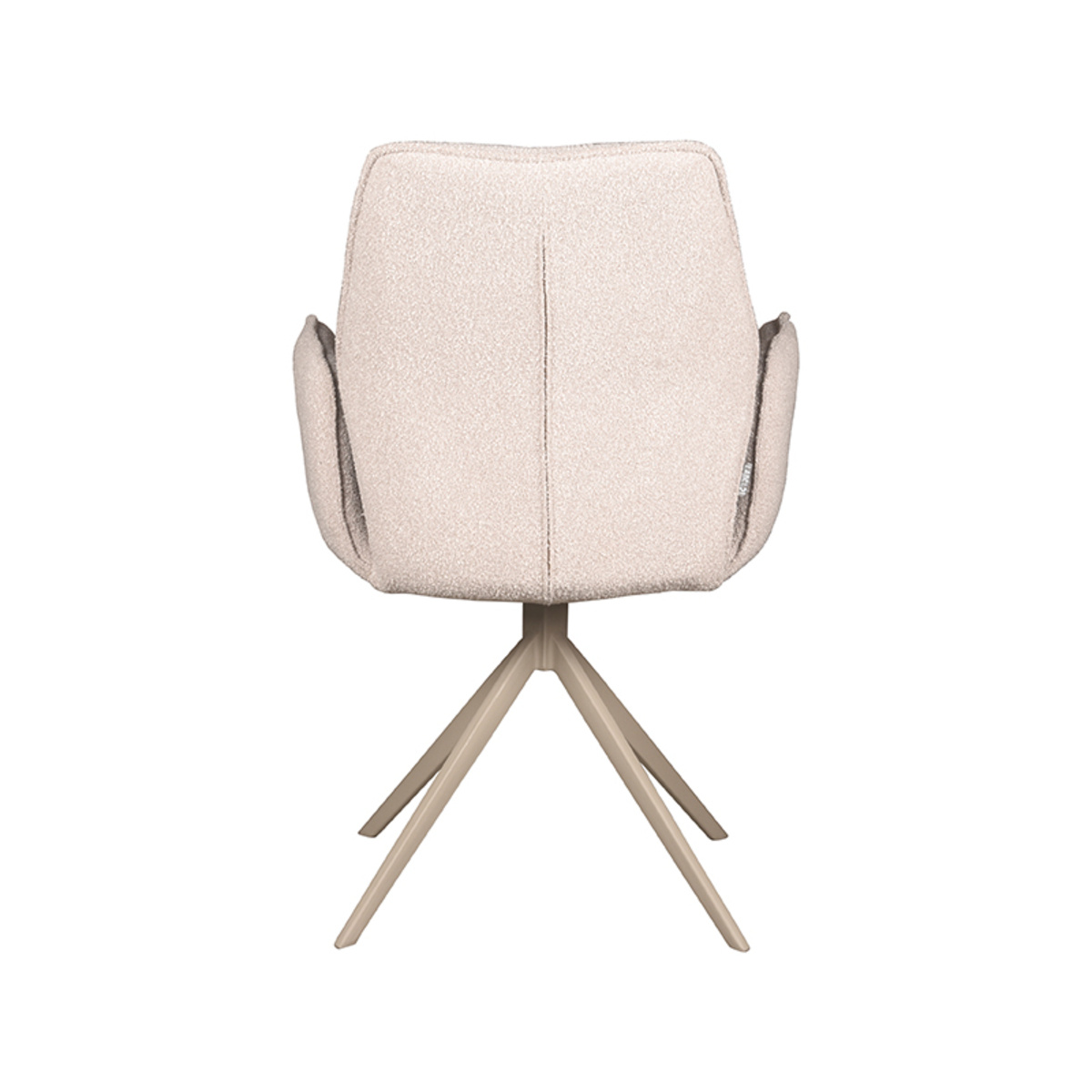 LABEL51 LABEL51 Eetkamerstoel Mellow - Naturel - Boucle
