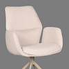 LABEL51 Eetkamerstoel Mellow - Naturel - Boucle