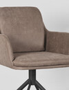 LABEL51 LABEL51 Eetkamerstoel Joy - Taupe - Microfiber