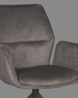 LABEL51 Eetkamerstoel Mellow 58x63x92 cm