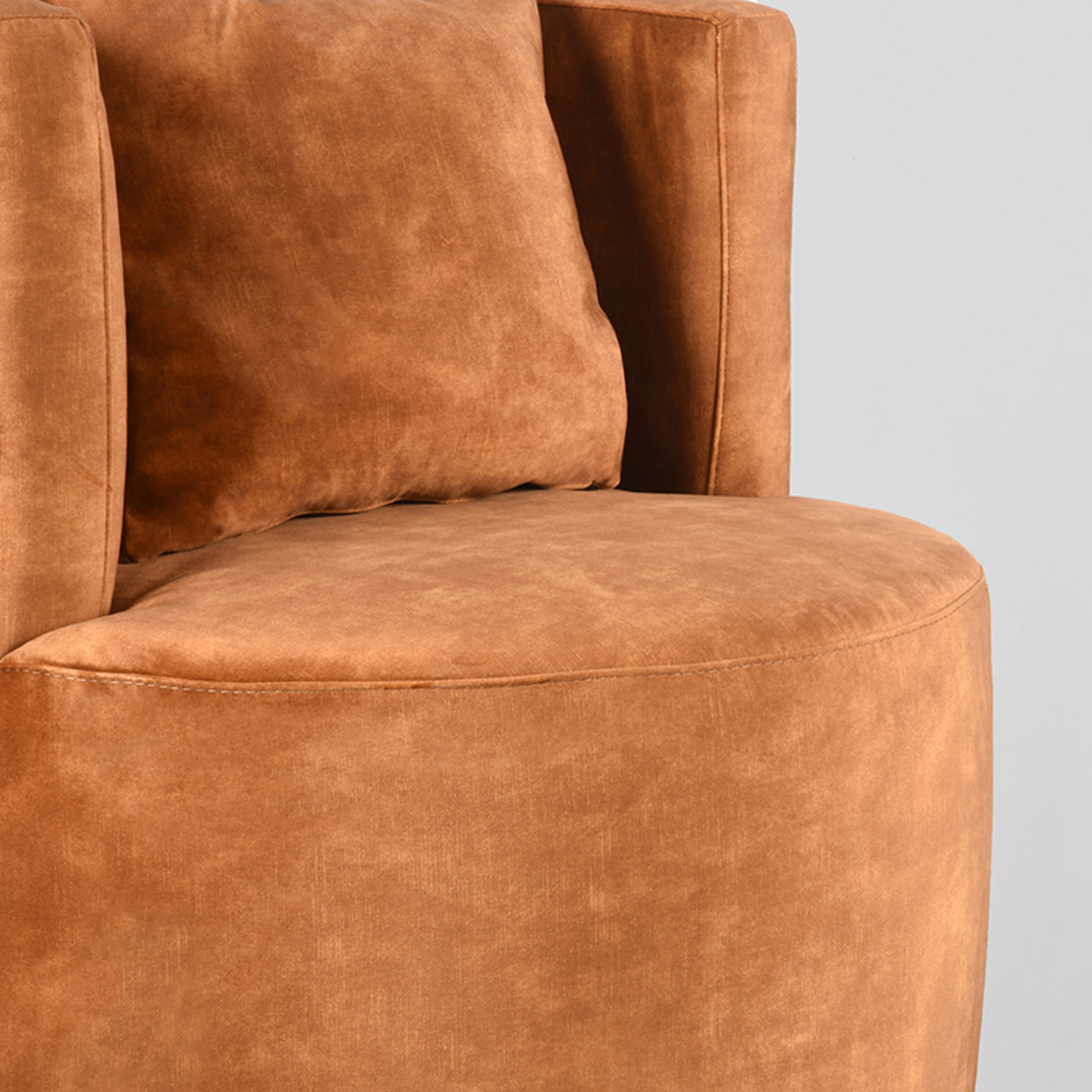 LABEL51 LABEL51 Fauteuil Evy - Oker - Velours