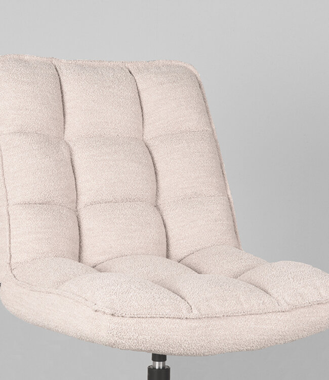 LABEL51 LABEL51 Fauteuil Vince - Naturel - Boucle