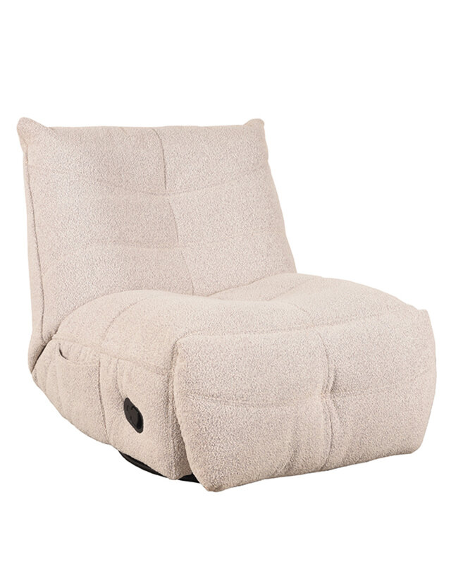 LABEL51 LABEL51 Fauteuil Take It Easy - Naturel - Boucle