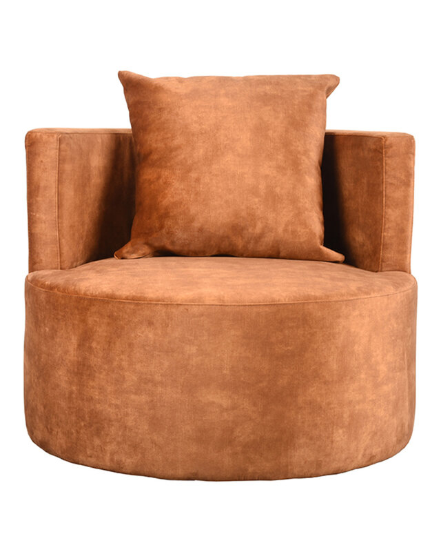 LABEL51 LABEL51 Fauteuil Evy - Oker - Velours