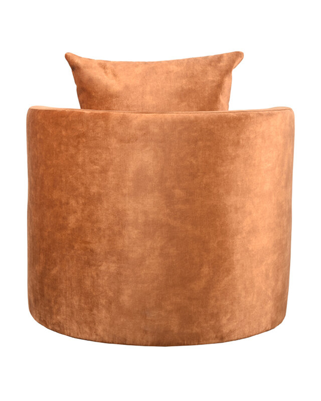 LABEL51 LABEL51 Fauteuil Evy - Oker - Velours
