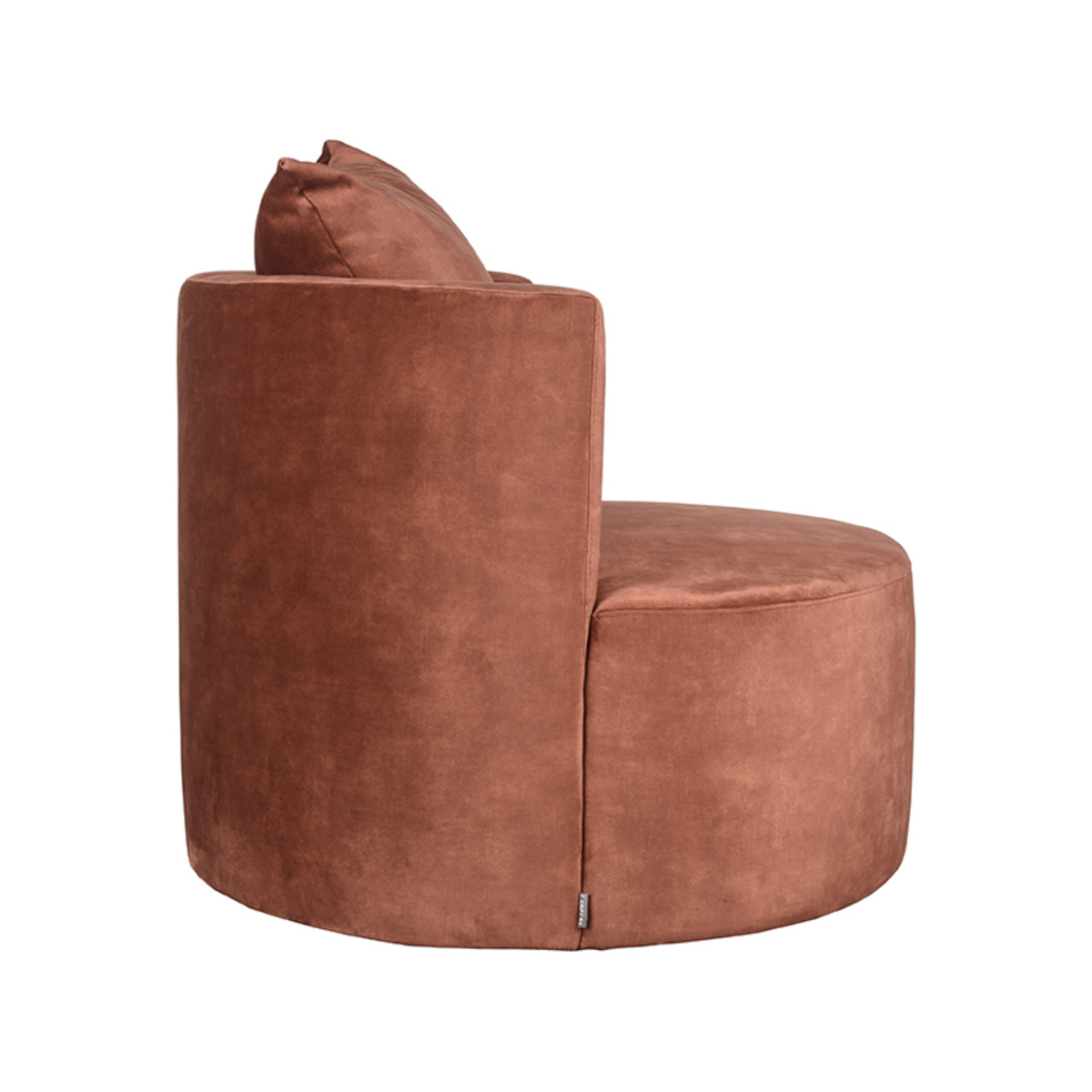 LABEL51 LABEL51 Fauteuil Evy - Rust - Velours
