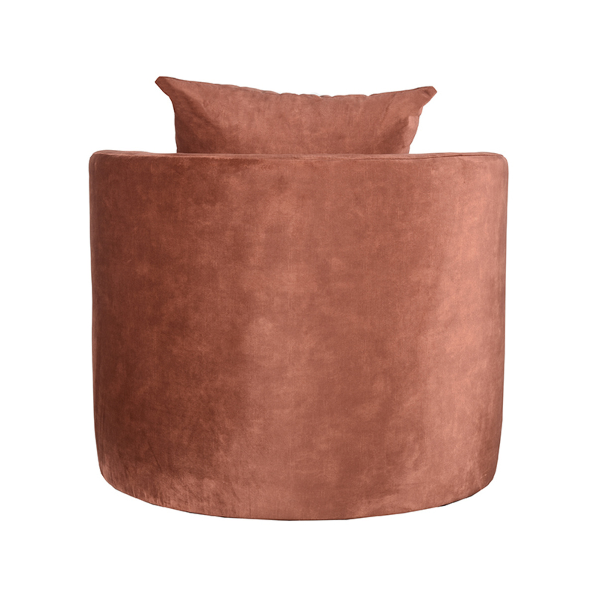 LABEL51 LABEL51 Fauteuil Evy - Rust - Velours