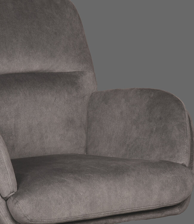LABEL51 Draaifauteuil Moss 70x77x90 cm