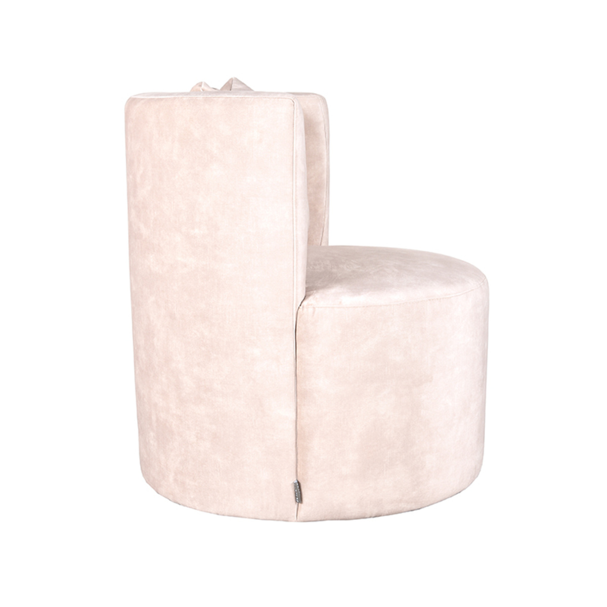 LABEL51 LABEL51 Fauteuil Evy - Naturel - Velours