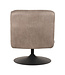 LABEL51 LABEL51 Fauteuil Eli - Taupe - Microfiber