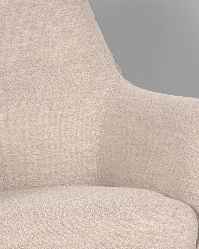 LABEL51 LABEL51 Fauteuil Tod - Naturel - Boucle