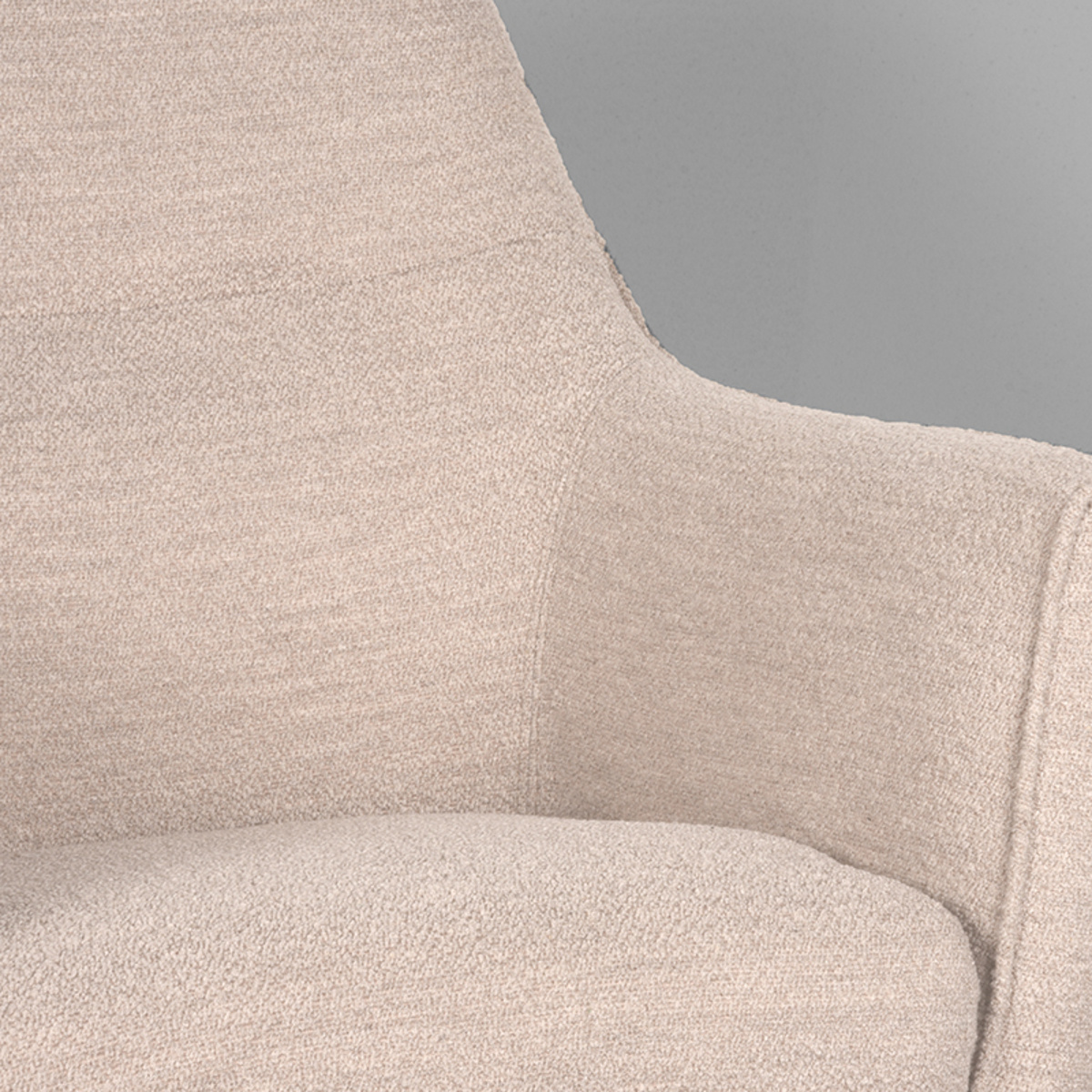 LABEL51 LABEL51 Fauteuil Tod - Naturel - Boucle