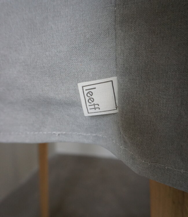 Rene Houtman Woodie (woody) Barstoel Licht Grijs Linnen Met Losse Hoes