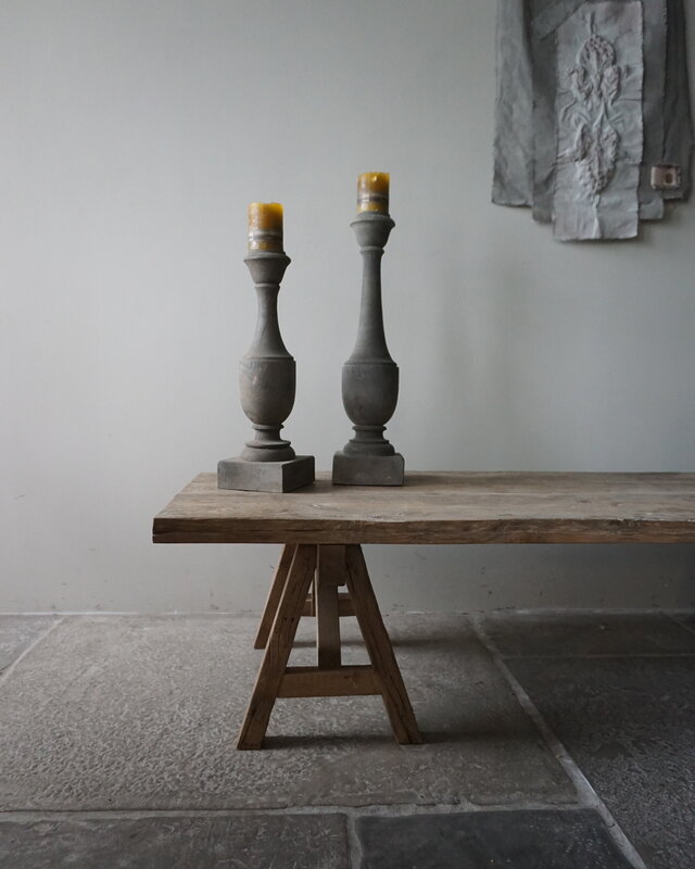 Rene Houtman Salontafel | Oud Eiken | H43,5 x B180 x D60,5 cm
