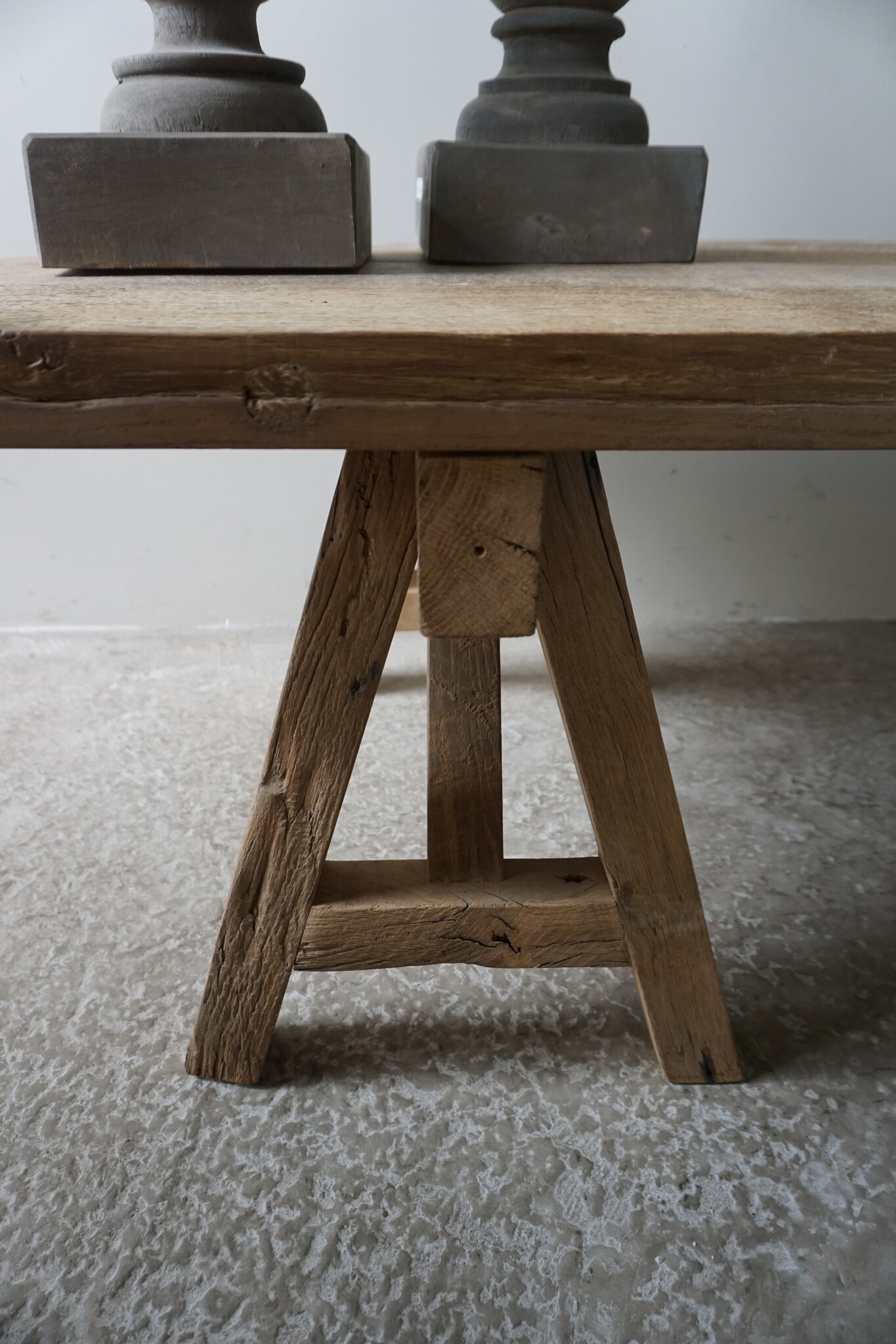 Rene Houtman Salontafel | Oud Eiken | H43,5 x B180 x D60,5 cm