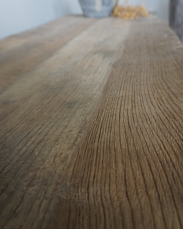 Rene Houtman Salontafel | Oud Eiken | H43,5 x B180 x D60,5 cm
